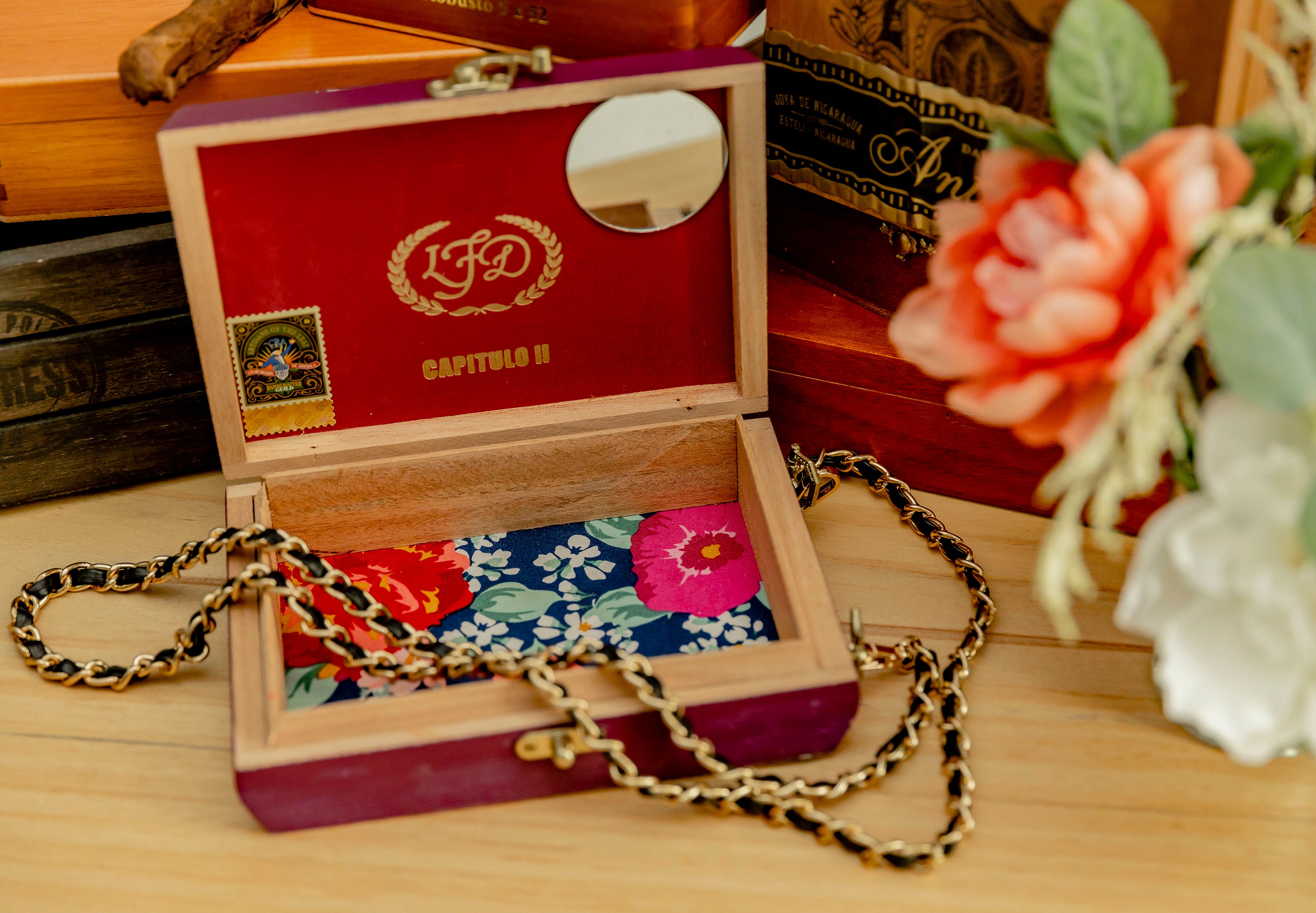La Flor Dominicana Capitulo II Cigar Box Purse